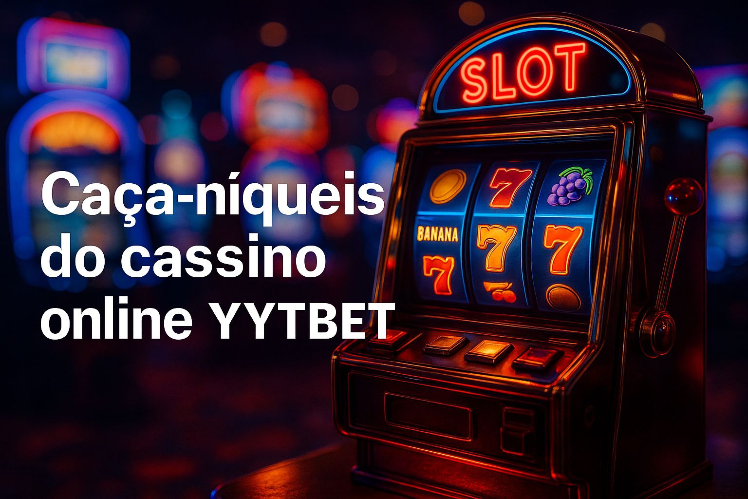 Explore o mundo das slot machines no YYTBET Casino